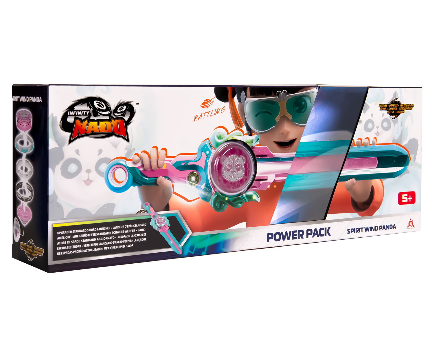 

Игровой волчок Пауэр Infinity Nado: Эпик Лончер – Spirit Panda