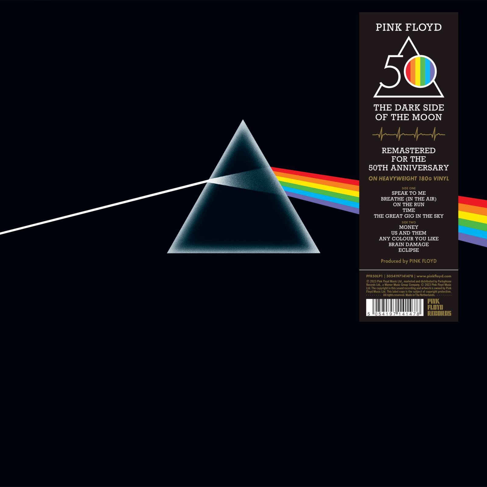 цена Pink Floyd – The Dark Side Of The Moon Remaster [50th Anniversary Edition] (LP)