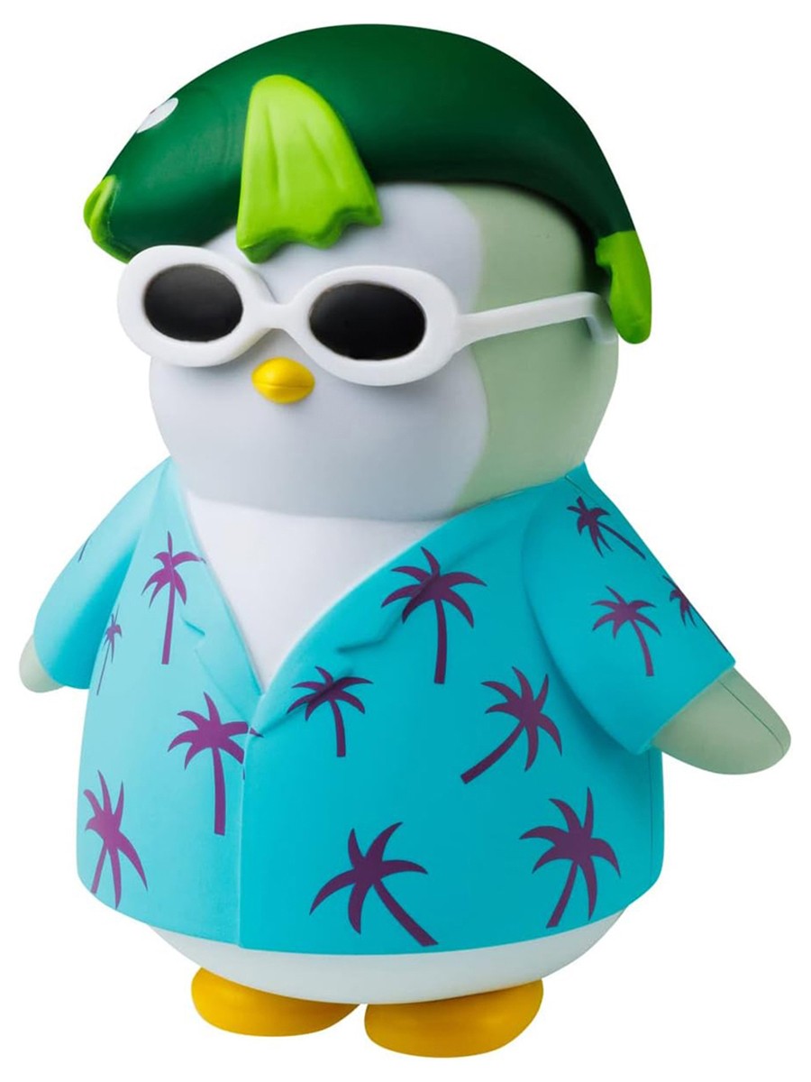 

Фигурка Pudgy Penguins в голубой рубашке + аксессуары (11,5 см)