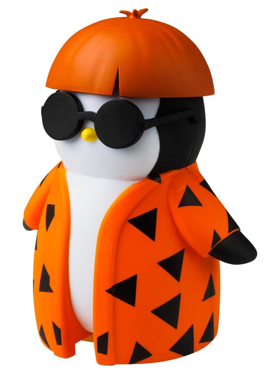 

Фигурка Pudgy Penguins в оранжевой рубашке + аксессуары (11,5 см)