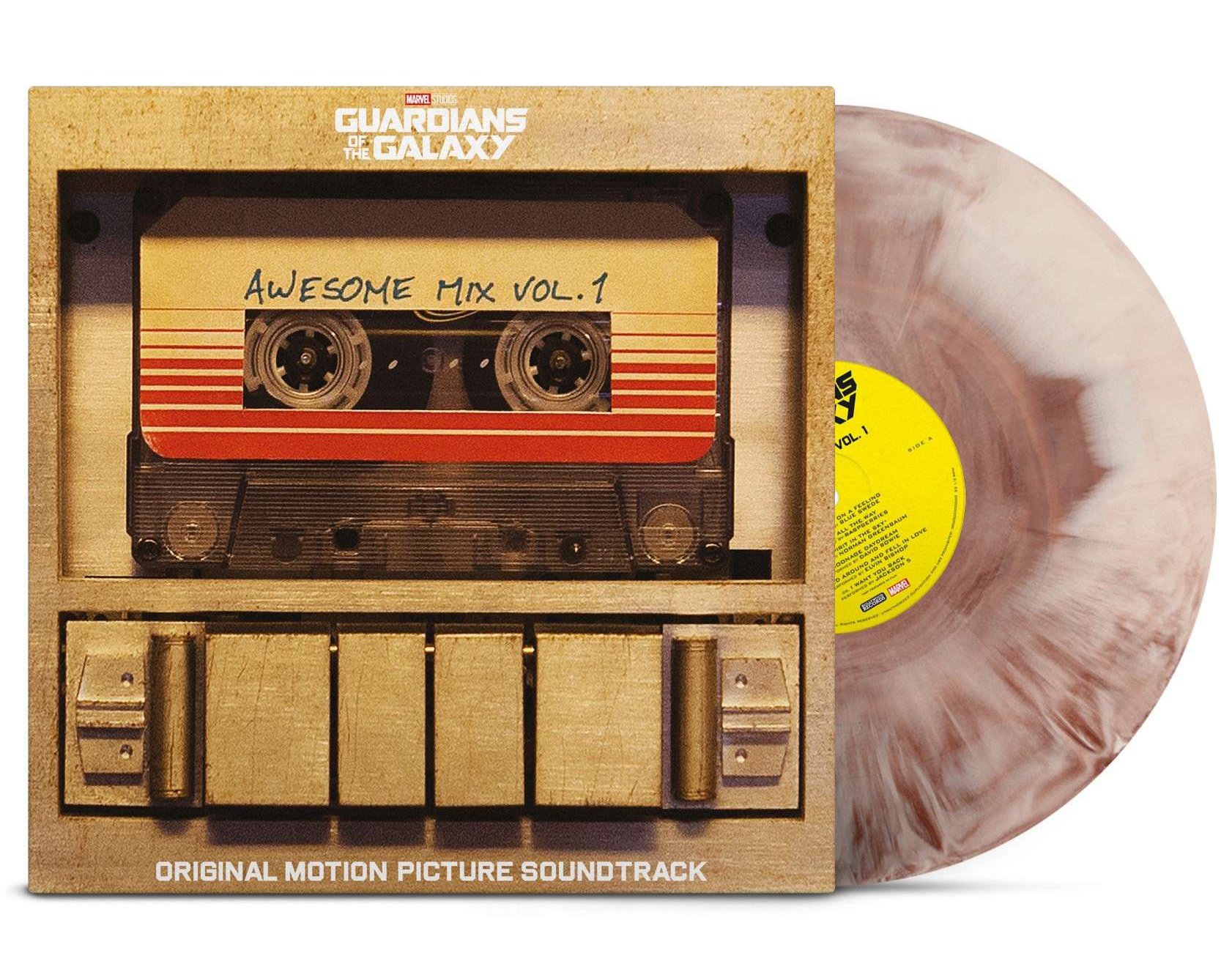 цена Сборник – Various Artists: Guardians of the Galaxy – Awesome Mix Vol. 1 Coloured Vinyl (LP)