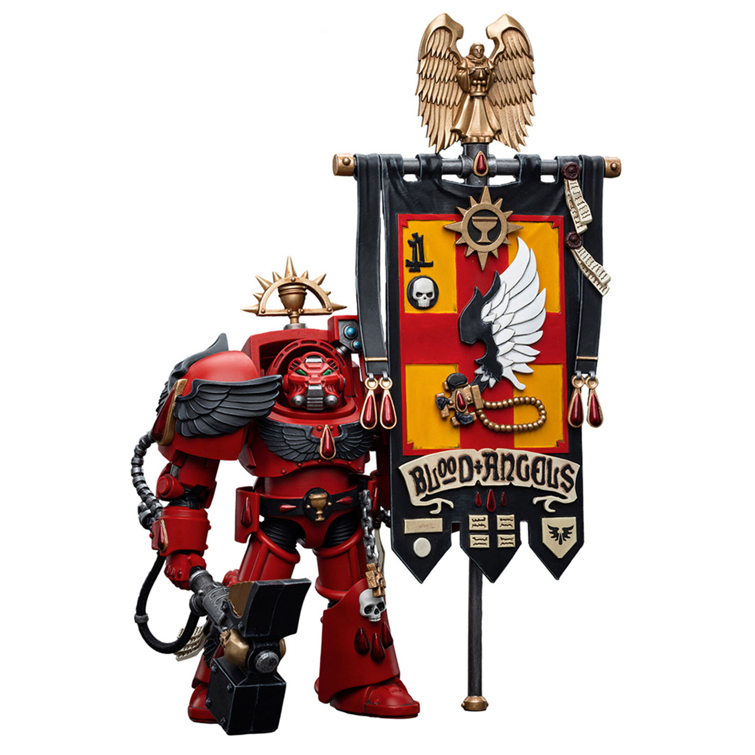 цена Фигурка Warhammer 40 000: Blood Angels Ancient – Brother Leonid 1:18 (13.4 см)