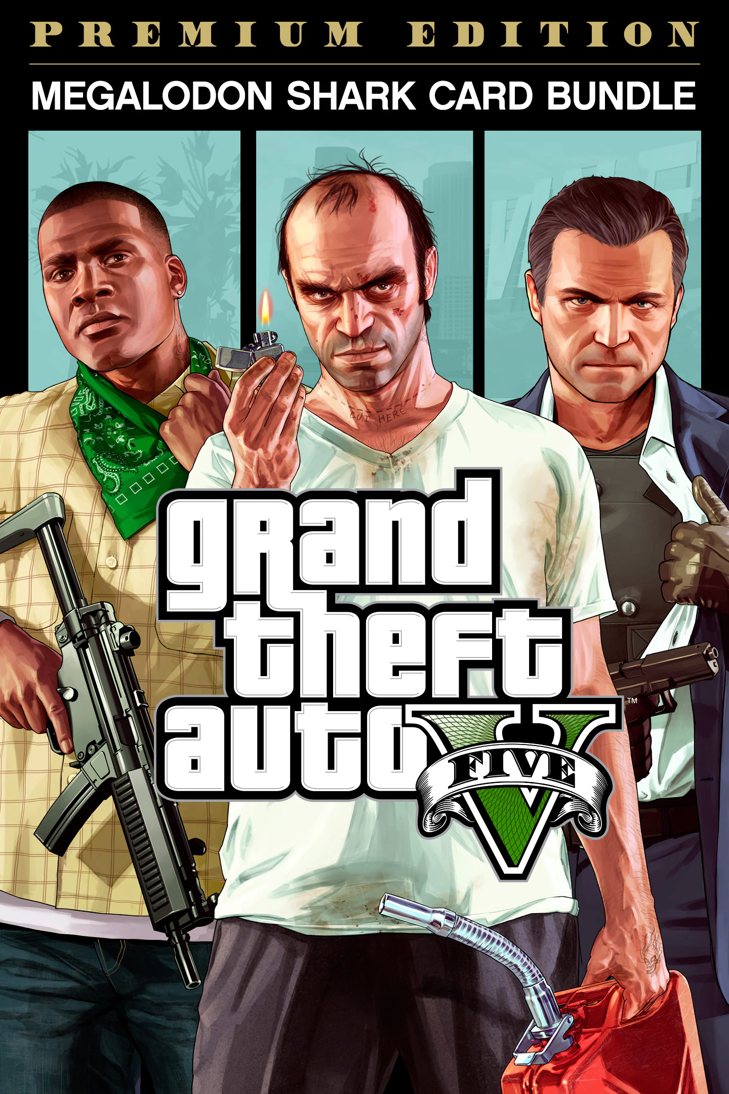

Grand Theft Auto V: Premium Edition & Megalodon Shark Card Bundle (Rockstar Games Launcher) [PC, Цифровая версия] (Цифровая версия)