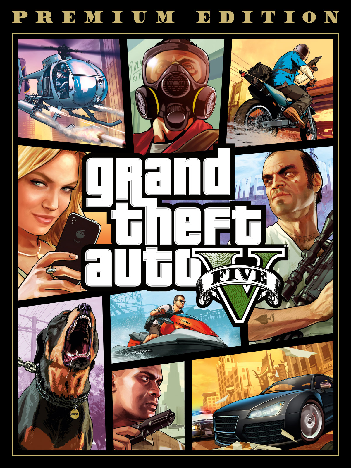 Grand Theft Auto V: Premium Online Edition (Rockstar Games Launcher) [PC, Цифровая версия] (Цифровая версия) цена и фото