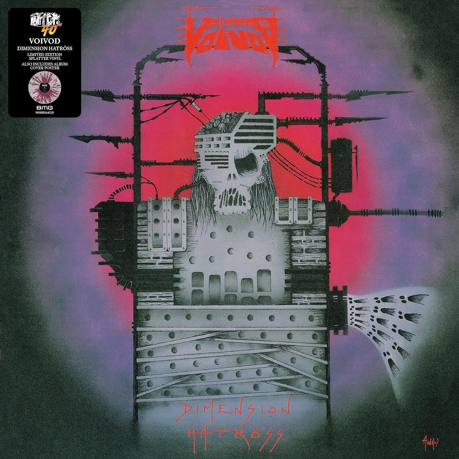 

Voivod – Dimension Hatross. White Purple Splatter Vinyl (LP)