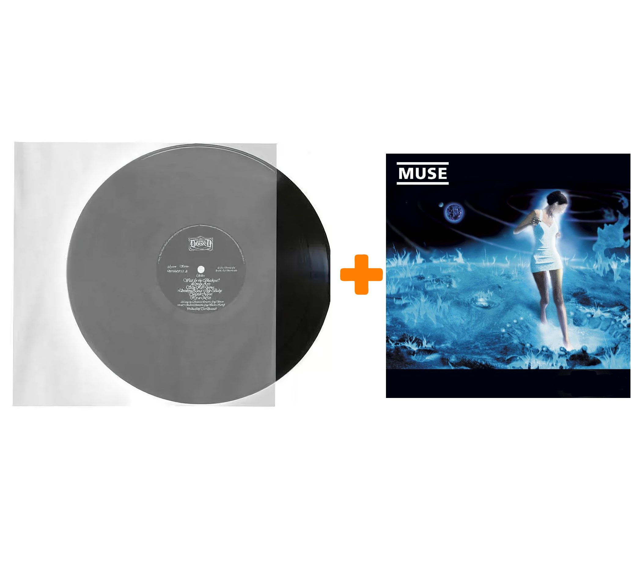 MUSE Showbiz 2LP + Конверты внутренние COEX для грампластинок 12 25шт Набор