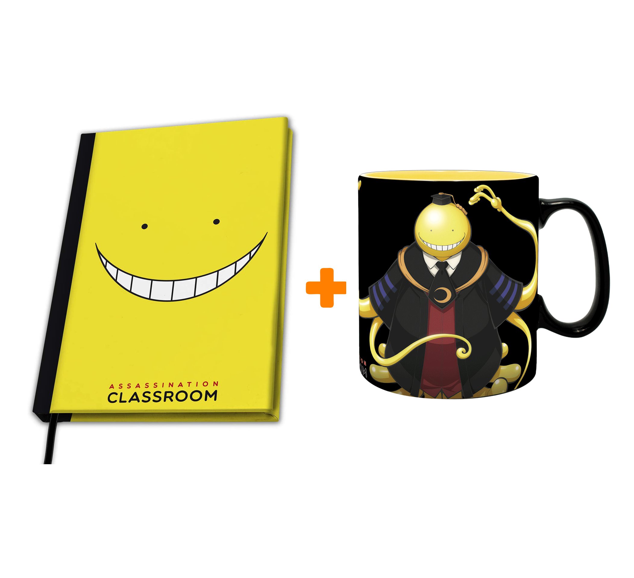 

Набор Assassination Classroom кружка + блокнот