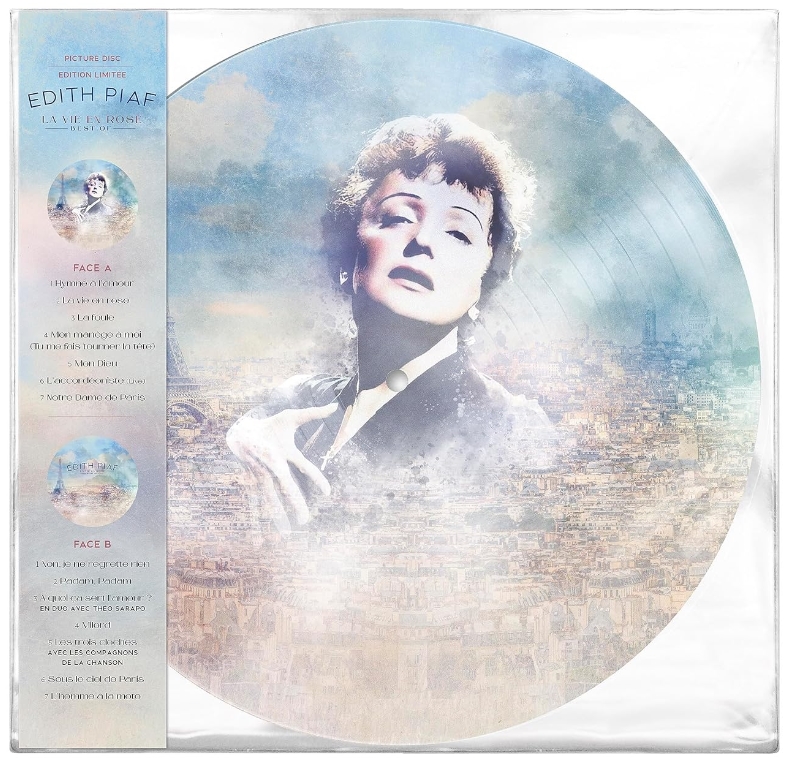Edith Piaf – La Vie En Rose – Best Of [Picture Vinyl] (LP)