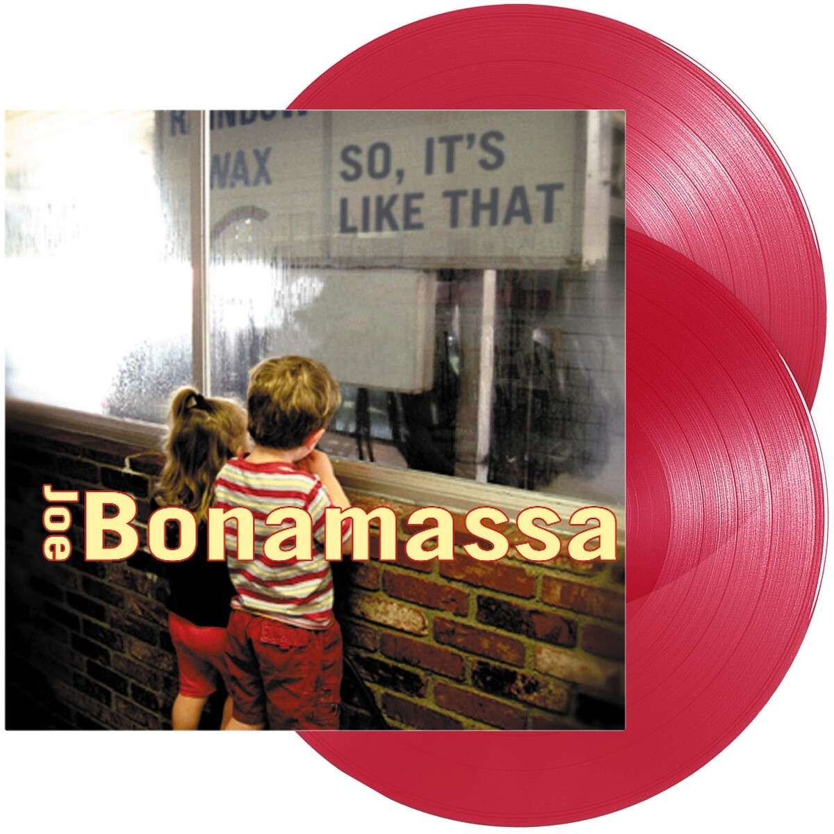 

Joe Bonamassa – So, it's like that [Transparent Red Vinyl] (2 LP)