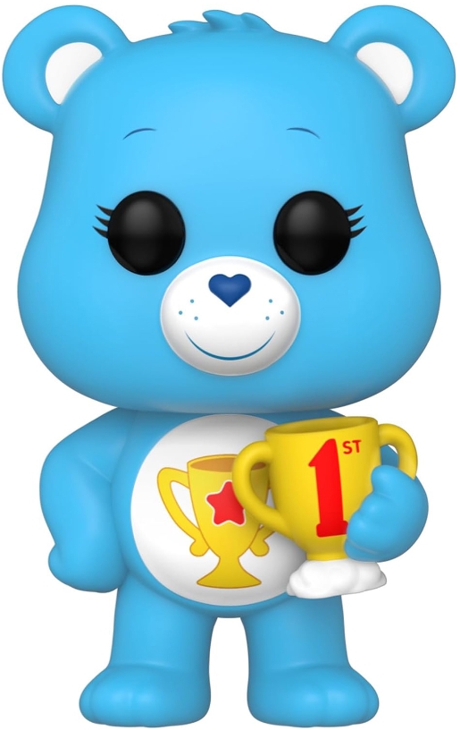 цена Фигурка Funko POP Animation: Care Bears 40th – Champ Bear With Chase (9,5 см)