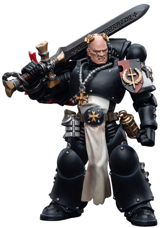 цена Фигурка Warhammer 40 000: Black Templars – Emperor's Champion Bayard's Revenge 1:18 (12 см)