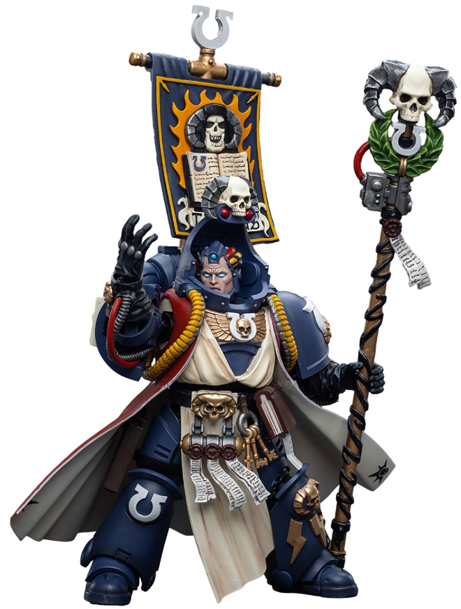 Фигурка Warhammer 40 000: Ultramarines – Chief Librarian Tigurius 1:18 (12 см)