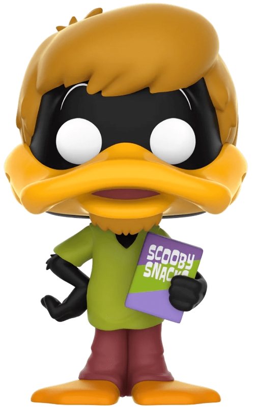 Фигурка Funko POP Animation: Warner Bros 100th Anniversary – Daffy Duck As Shaggy Rogers (9,5 см)