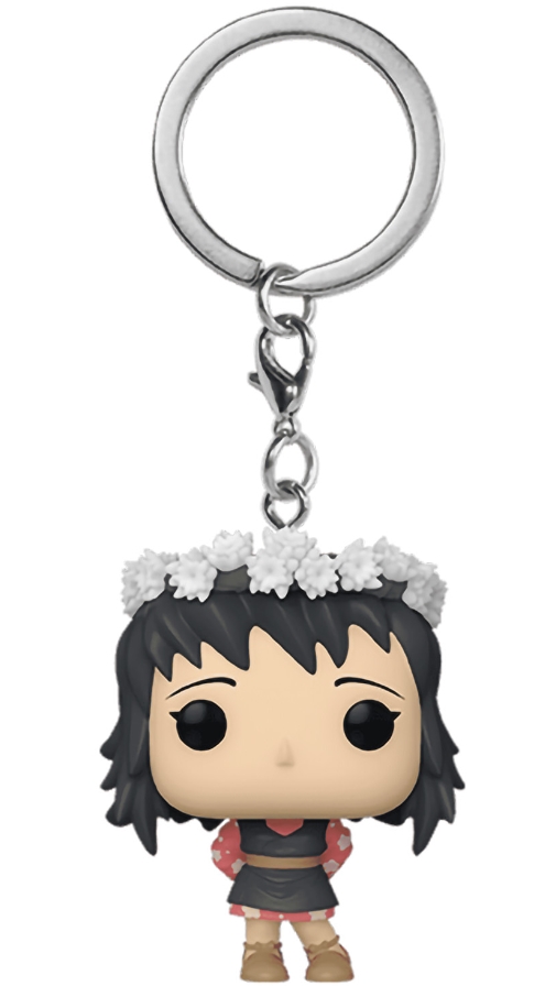 Брелок Funko Pocket POP Keychain Demon Slayer: Kimetsu no Yaiba – Makomo with Flower Headdress цена и фото