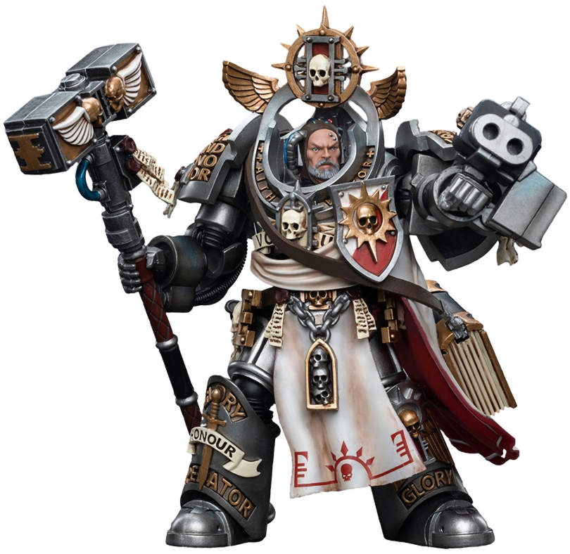 Фигурка Warhammer 40 000: Grey Knights – Grand Master Voldus 1:18 (12 см)
