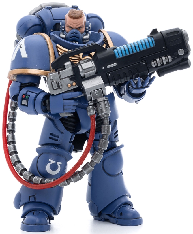 Фигурка Warhammer 40 000: Ultramarines – Hellblasters Brother Paxor 1:18 (12 см)