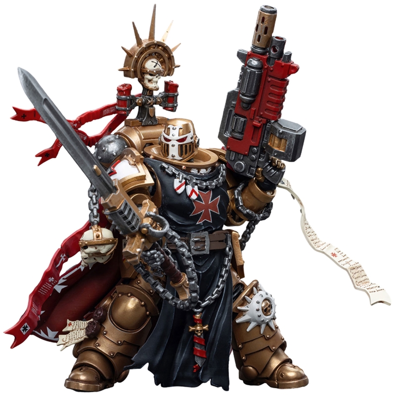 цена Фигурка Warhammer 40 000: Black Templars – High Marshal Helbrecht 1:18 (12 см)