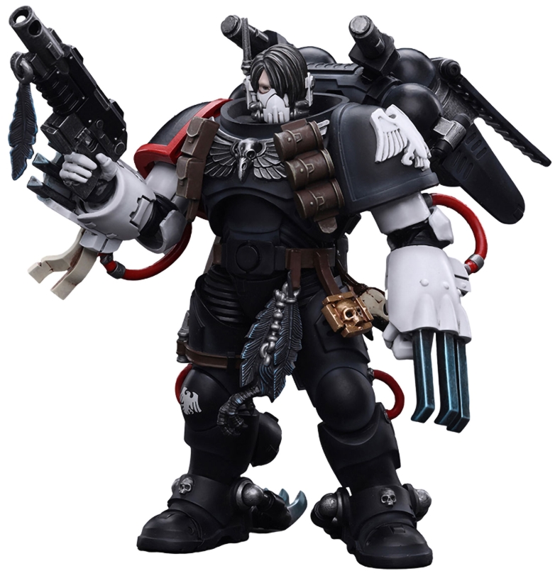 Фигурка Warhammer 40 000: Raven Guard – Chapter Master Kayvaan Shrike 1:18 (12 см)