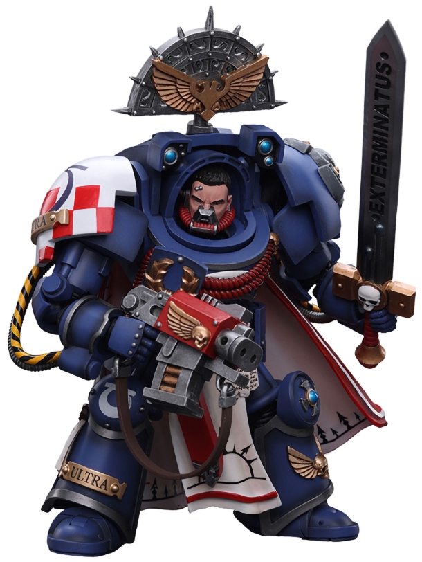 цена Фигурка Warhammer 40 000: Ultramarines – Terminator Captain 1:18 (12 см)