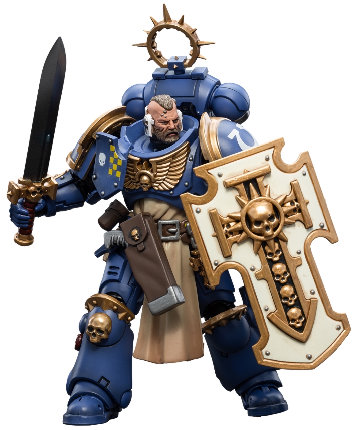 Фигурка Warhammer 40 000: Ultramarines – Bladeguard Veteran 02 1:18 (12 см)