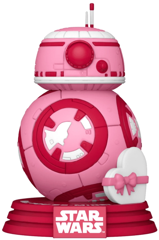 цена Фигурка Funko POP Valentines: Star Wars – BB-8 (9,5 см)