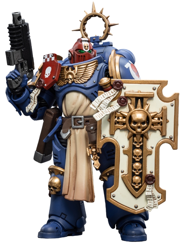 

Фигурка Warhammer 40 000: Ultramarines – Bladeguard Veteran Brother Sergeant Proximo 1:18 (12 см)