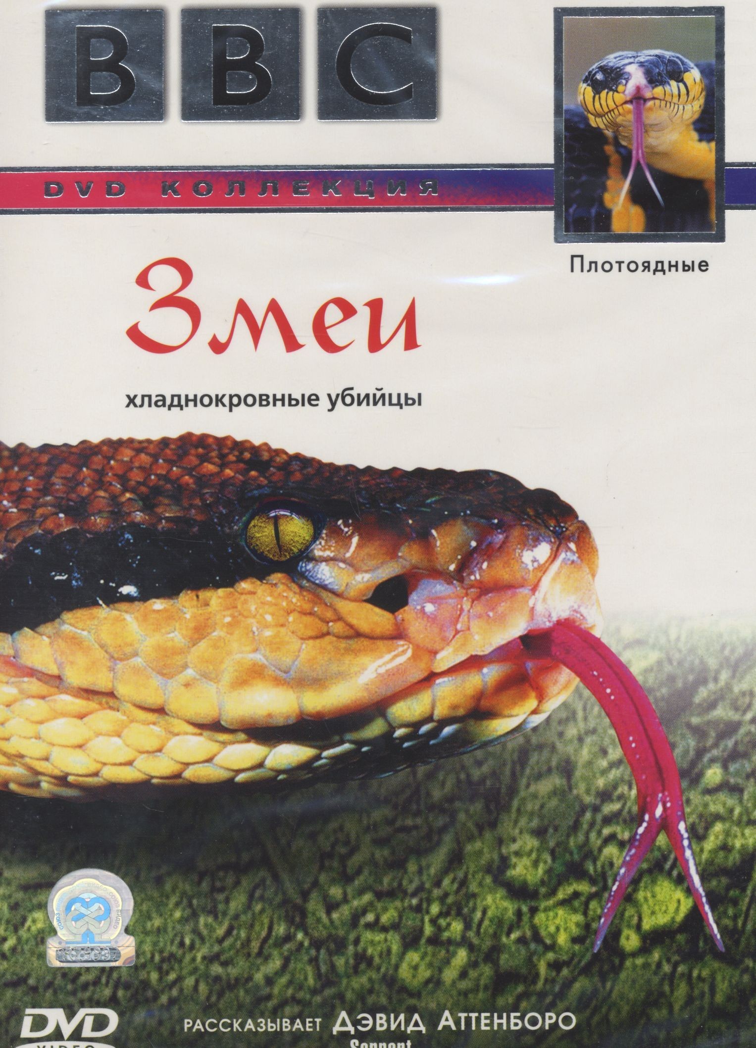 

BBC: Плотоядные. Змеи (DVD)