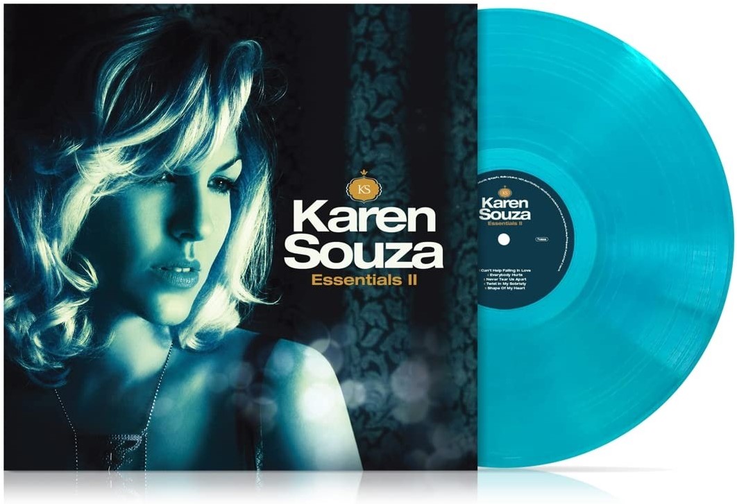 цена Karen Souza – Essentials II. Crystal Blue Curacao Vinyl (LP)