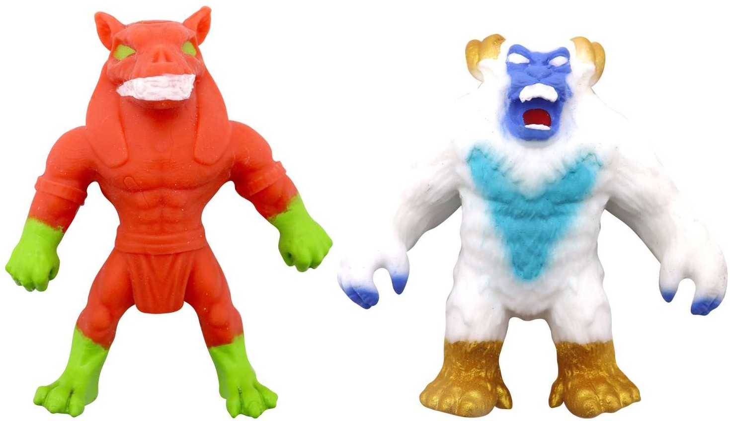 

Фигурка-тянучка Stretchapalz: Monsters / Монстры – Anubisor & Chucabra (2 шт) (8 см)