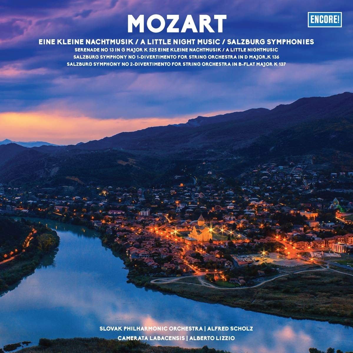 Сборник – Wolfgang Amadeus Mozart – Eine Kleine Nachtmusik / A Little Night Music / Salzburg Symphonies (LP) фото