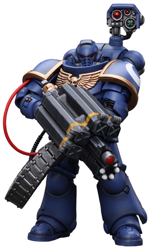 

Фигурка Warhammer 40 000: Ultramarines – Desolation Marine with Castellan Launcher (Superfrag) 1:18 (12,1 см)