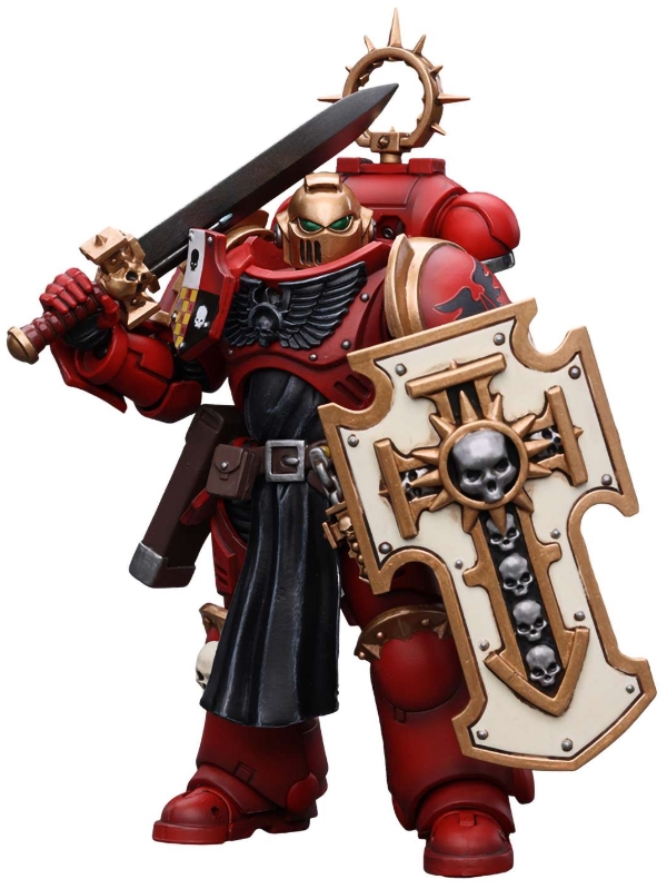 Фигурка Warhammer 40 000: Primaris Space Marines – Blood Angels Bladeguard Veteran 1:18 (12,3 см) цена и фото