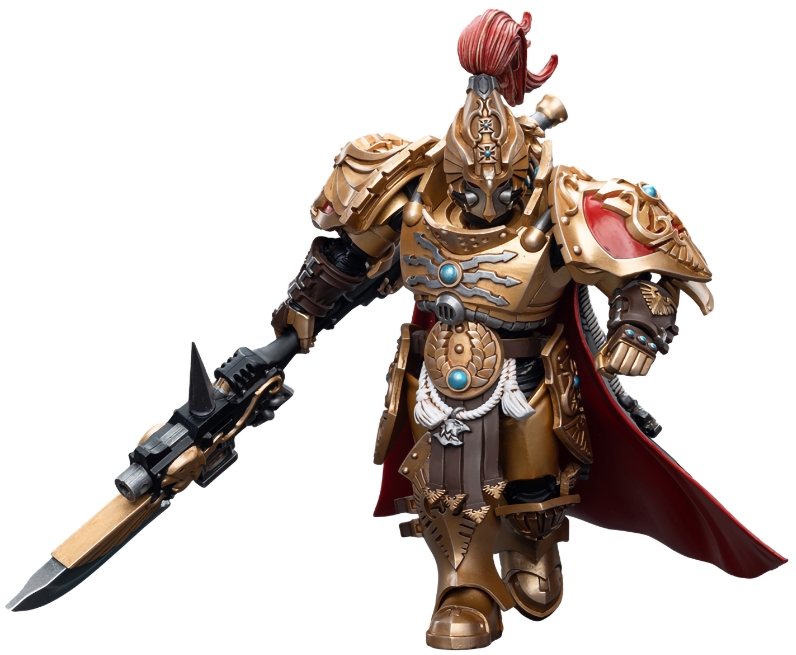 Фигурка Warhammer 40 000: Adeptus Custodes – Shield Captain with Guardian Spear 1:18 (12,4 см)