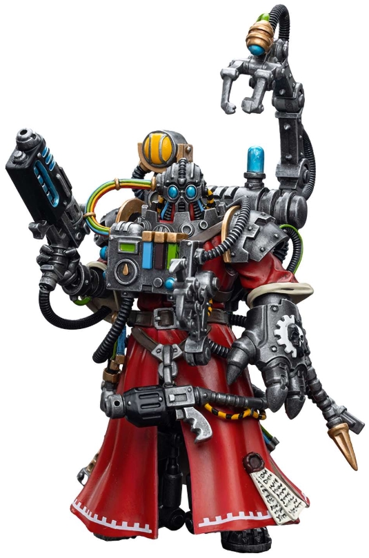 цена Фигурка Warhammer 40 000: Adeptus Mechanicus – Cybernetica Datasmith 1:18 (11,7 см)