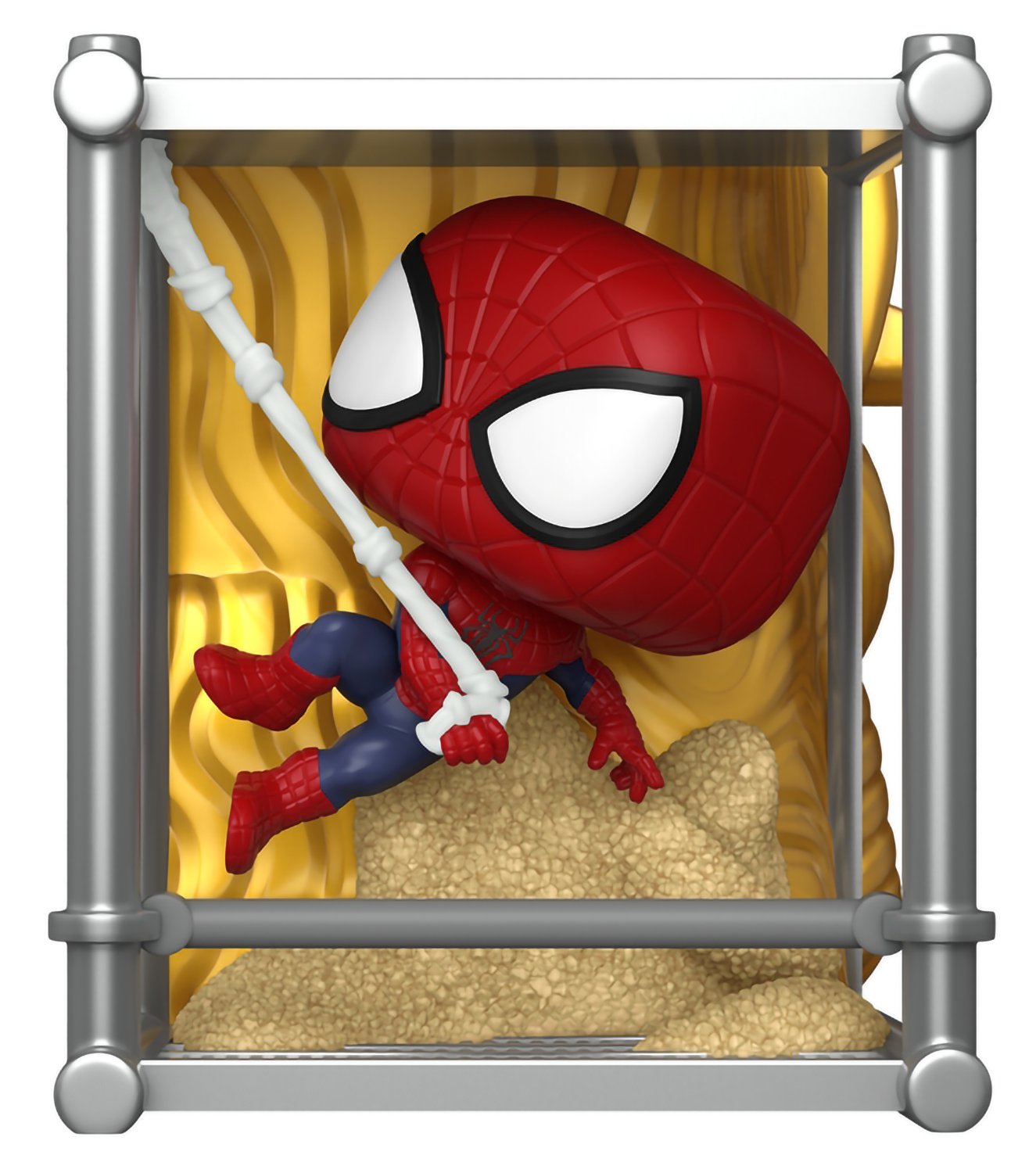 цена Фигурка Funko POP Deluxe: Marvel Spider-Man – No Way Home Final Battle Series Spider-Man Exclusive (9,5 см)