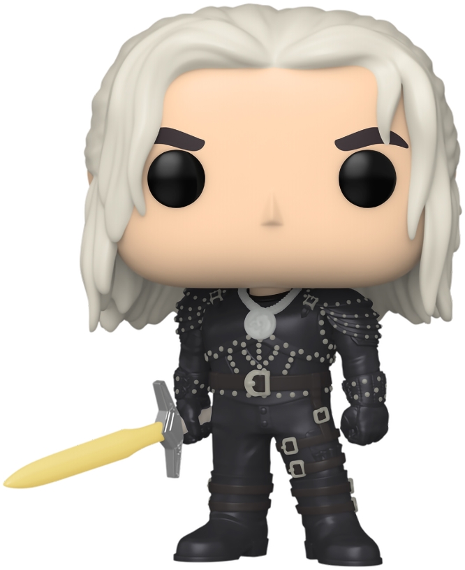 цена Фигурка Funko POP Television: The Witcher S2 – Geralt with Sword [Glow In The Dark] Exclusive (9, 5 см)