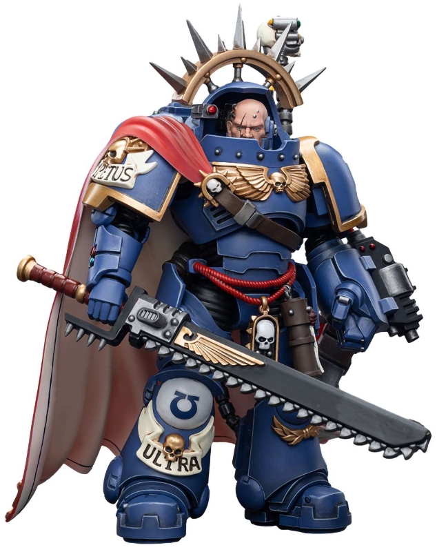 Фигурка Warhammer 40 000: Ultramarines – Captain in Gravis Armour 1:18 (12,7 см)