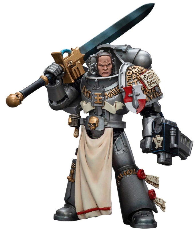 Фигурка Warhammer 40 000: Grey Knights – Strike Squad Justicar 1:18 (12 см)