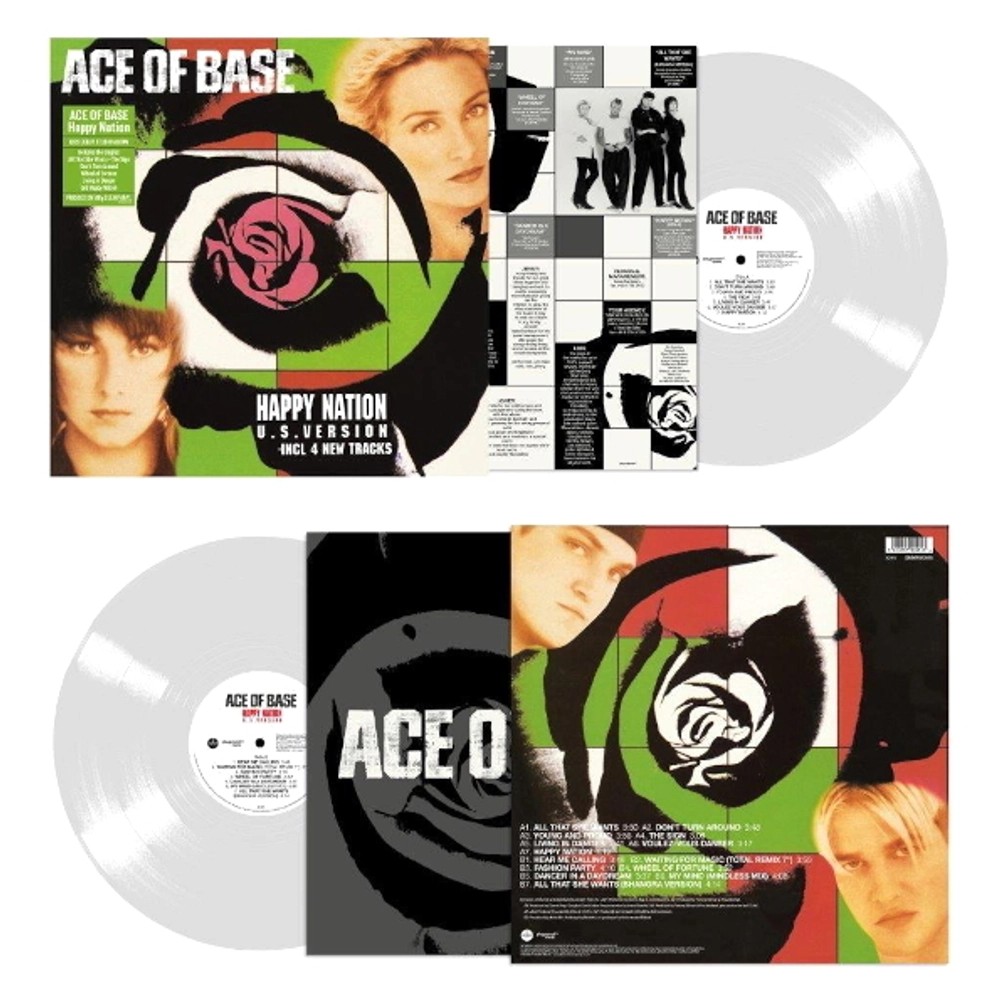 Ace Of Base – Happy Nation Clear Vinyl (LP)