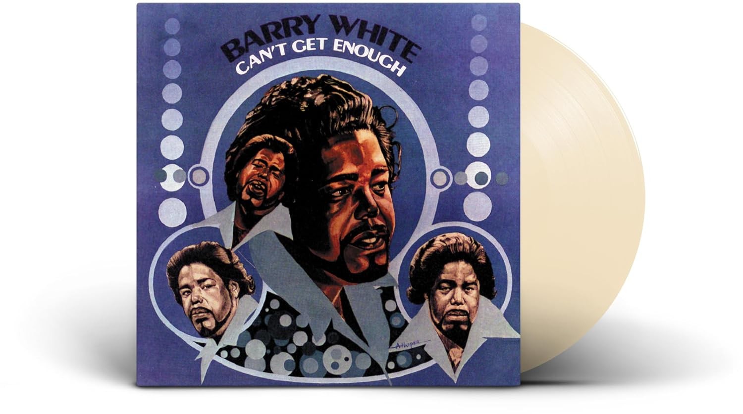 Barry White – Can't Get Enough. Limited Edition. Coloured Cream Vinyl (LP)