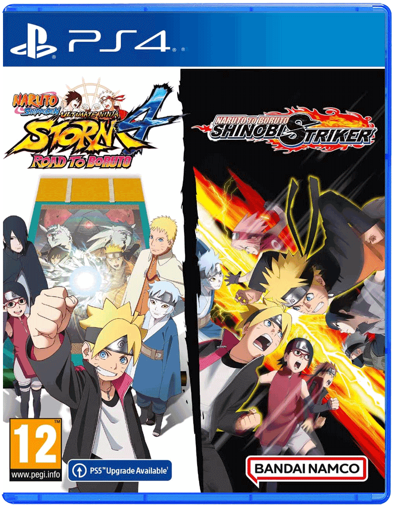 Naruto Shippuden: Ultimate Ninja Storm 4 – Road to Boruto + Naruto to Boruto: Shinobi Striker Compilation [PS4]