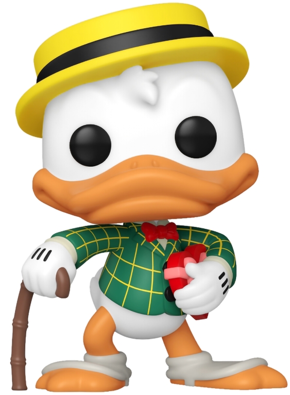 Фигурка Funko POP Disney: Donald Duck – Dapper Donald Duck [90th Anniversary] (9,5 см)