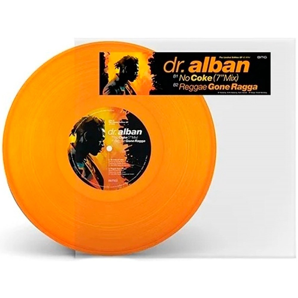 

Dr. Alban – It's My Life. Translucent Orange Vinyl (10"LP)