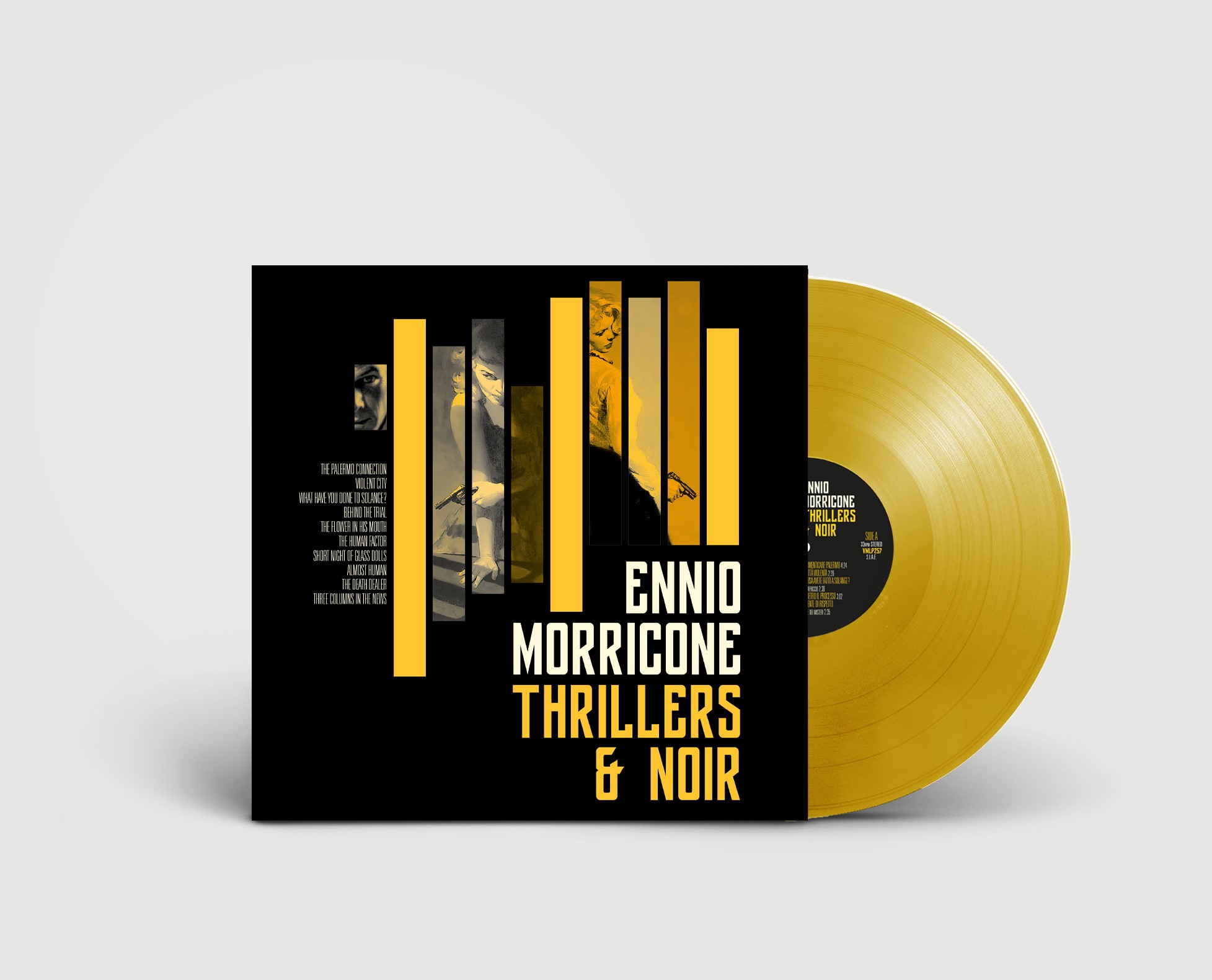 

Сборник – OST: Thrillers & Noirs Ennio Morricone [Clear Yellow Vinyl] (LP)
