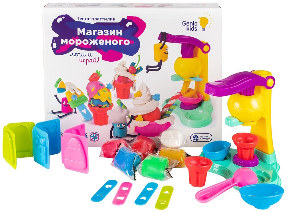 

Набор для детского творчества Genio Kids – Магазин мороженого (TA1035)