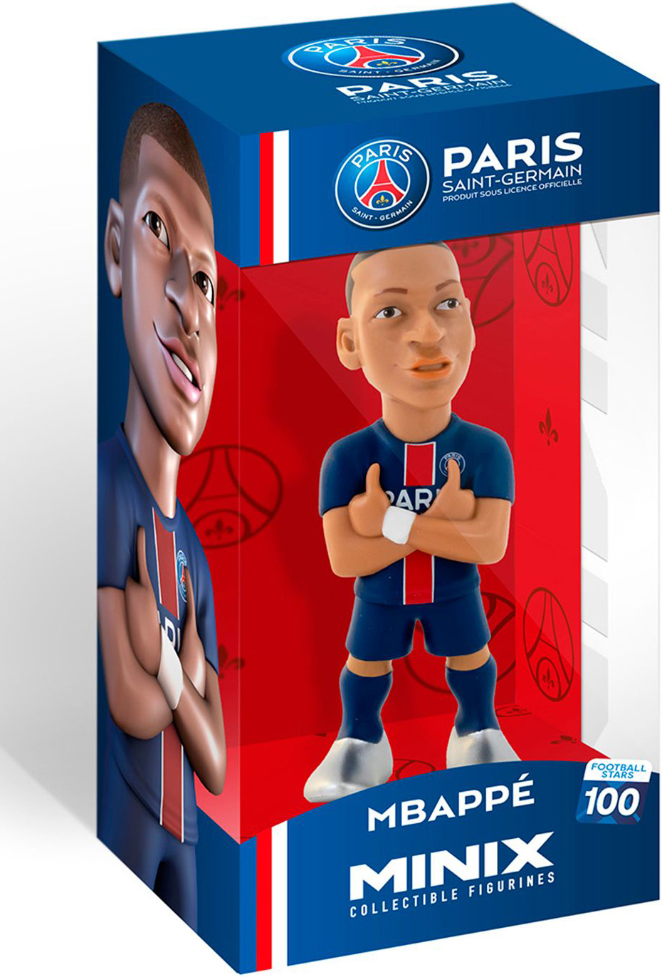 

Фигурка Minix Футболисты: Килиан Мбаппе – Paris Saint-Germain F.C. (12 см)