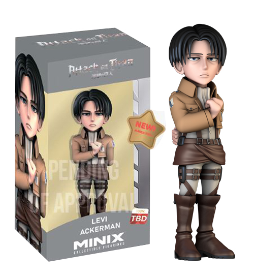 

Фигурка Minix Attack On Titan / Атака титанов – Леви Аккерман (12 см)