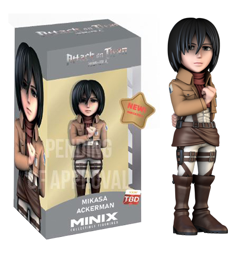 

Фигурка Minix Attack On Titan / Атака титанов – Микаса Аккерман (12 см)