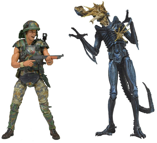 Набор фигурок Aliens Hicks vs. Blue Warrior 2 Pack (18 см)