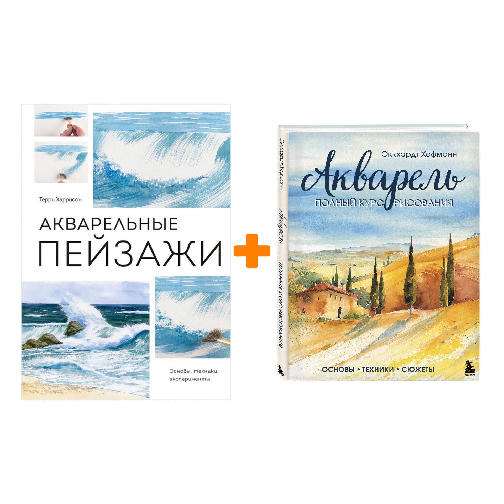

Комплект книг по рисованию: Акварельные пейзажи + Акварель